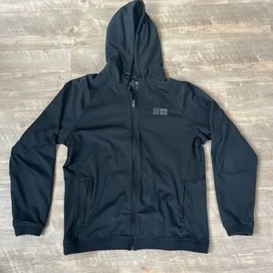 Large RVCA zip up. Has some pills at the wrist and waist but can be snipped off.